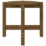  Stolić za kavu boja meda Ø 52,5x45 cm od masivne borovine | shoptok.hr