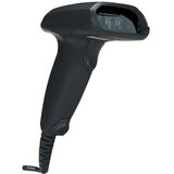 Manhattan Long Range CCD Handheld Barcode Scanner, USB, 500mm Scan Depth, Cable 1.5m, Max Ambient Light 10,000 lux (sunlight), Black, Three Year Warranty Cijene