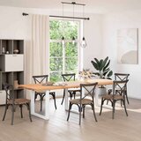  Noge za jedilno mizo v obliki črke U, 3 kosi, bele barve, 90 x (72-73) cm, jeklo | Shoptok.si