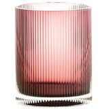 LIVELLARA Kozarec za vodo, sok Rigatino ametista / 300ml / bordo / steklo, (5000255102) | Shoptok.si