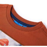  Dječja majica s dugim rukavima tamnonarančasta 104 | shoptok.hr