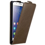Cadorabo Ohišje, združljivo z Honor 6 PLUS v kava rjava - Zaščitni ovitek v obliki flipa z magnetnim zapiranjem, (20562453) | Shoptok.si