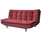 Time ZOFA S POSTELJNO FUNKCIJO, bordo kovina, tekstil | Shoptok.si