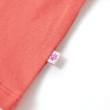  Dječja majica bez rukava s uzorkom jednoroga koraljne boje 128 | shoptok.hr