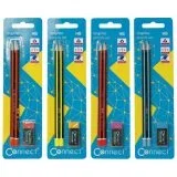 olovka grafitna trouglasta pk2+gumica 305599 blister