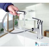  Izvlačna kupaonska slavina sa cjevi od 150 cm | Špina EYN BIZ1600 - 18,5 cm | shoptok.hr
