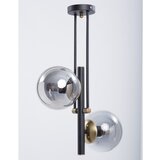 Squid Lighting Crna stropna svjetiljka sa staklenim sjenilom ø 15 cm Libra – | shoptok.hr