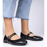 Gemre Black women's ballet flats with a bow Mansy | Shoptok.si