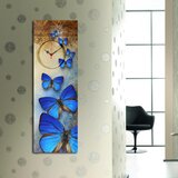 Opviq zidni sat 30x90cm Šareni Cene