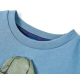  Dječja topla majica srednje plava 104 | shoptok.hr
