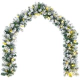  Set mini božićnih drvaca 45 cm 125 LED lampica Topla bijela PVC | shoptok.hr