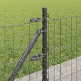 Euro Ograđivanje s Betonskom Bazom 25 x 0,6 m Siva Mreža | shoptok.hr