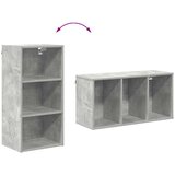 Viseći ormarić s pohranom Betonski sivi 40 x 29,5 x 80 cm | shoptok.hr
