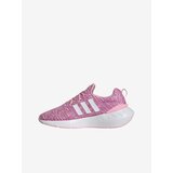 Adidas Pink Girl Brindle Shoes Originals Swift Run 22 - Girls Cene