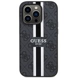  Originalna GUESS Hardcase GUHMP15LP4RPSK torbica za iPhone 15 Pro (Magsafe 4G Printed Stripes / crna) | shoptok.hr