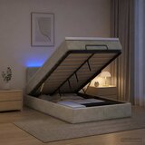  od pjene s madracem i LED-om Svjetlosiva 120 x 190 cm | shoptok.hr