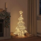 Božićno drvce s 100 LED svjetlima Topla bijela 120 cm Akril | shoptok.hr