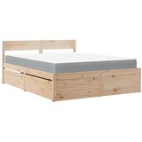  Krevet s ladicama i madracem 160x200 cm borovina | shoptok.hr