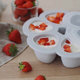 Béaba® silikonski kalup za zamrzavanje hrane 6x150ml light mist | shoptok.hr