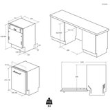 Haier ugradbena perilica posuđa CI 4C4F1A | shoptok.hr