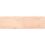 vidaXL Mizna plošča 180x50x6cm neobdelana trdna hrastovina naraven rob Cene