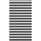  Zavjesa zebra crna 125x230 cm širina tkanine 120,9 cm poliester | shoptok.hr