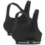 Reebok Majice s kratkimi rokavi Pefomance Cop Top 2PK Črna | Shoptok.si
