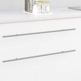 Drška za ormar 12 pcs Srebrno 700mm Nehrđajući čelik | shoptok.hr