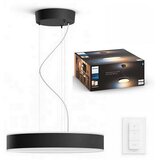 Philips led prigušiva luster na sajli hue enrave LED/33,5W/230V crna + daljinski upravljač Cene