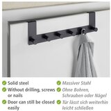Wenko Črn kovinski obešalnik za vrata 39 cm Celano – | Shoptok.si