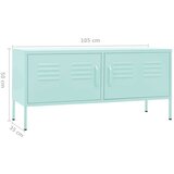 vidaXL TV ormarić boja mente 105 x 35 x 50 cm čelični | shoptok.hr