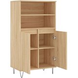 vidaXL Visoka omara sonoma hrast 60x36x110 cm inženirski les | Shoptok.si