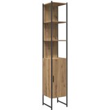  Set kupaonskog namještaja od 3 komada u boji hrasta | shoptok.hr