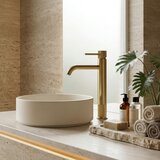 REA Bath Kupaonska miješalica Rea Lungo Stripe Brush Gold | shoptok.hr