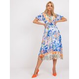 Italy Moda Dress-DHJ-SK-15967-1.01P-white-blue | ePonuda.com