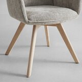 Bessagi Home Stol Teresa, Svetlo Siva | Shoptok.si