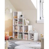 Songmics cabinet or shelf unit with 10 open drawers, white Cijene