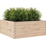 vidaXL Vrtna sadilica 110x110x46 cm od masivne borovine | shoptok.hr