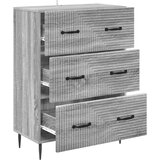  Ormar s ladicama Siva Sonoma 66 x 34,5 x 89,5 cm | shoptok.hr