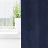  Zavjese za zamračivanje 2 kom. Tamno plava 140 x 245 cm Baršun | shoptok.hr