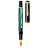 Pelikan Nalivno pero M200 M, v darilni škatli, marmorirano zeleno | Shoptok.si