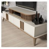 Hanah home TV ormarić Eylul, 168x39x51 cm, Krem boja | Eponuda.ba