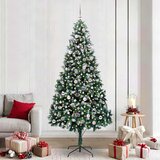  Umjetno božićno drvce Zelena 240 cm PVC i Čelik i Plastika | shoptok.hr
