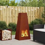  Kamin Smeđa Veličina 50 x 35 x 100 cm | shoptok.hr