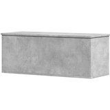  Kutija za pohranu boja betona 90 x 35 x 35 cm konstruirano drvo | shoptok.hr