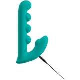  Beau Coeur Sylora - biserni 2v1 vibrator (zeleni) | Shoptok.si