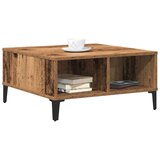  Klubska miza Stari les 60x60x30 cm Izdelan les, (22048578) | Shoptok.si