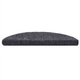 vidaXL samoljepljivi otirači za stepenice 10 kom tamnosivi 56x17x3 cm | shoptok.hr