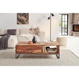 MID.YOU KLUBSKA MIZA, antracit, naravne barve | Shoptok.si