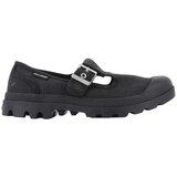 Palladium Balerinke PAMPA M-JANE WASHED Črna | Shoptok.si